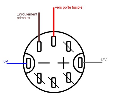 Câblage Transformateur torique interrupteur